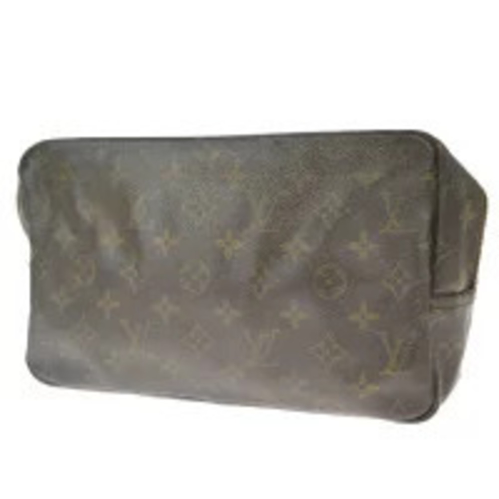 Louis Vuitton Trouse Toilette Bag Shoulder Pouch Monogram Leather
